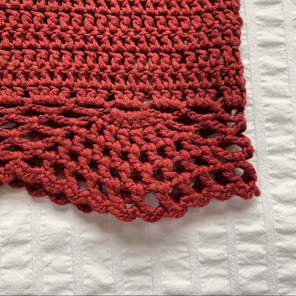 Dark Red Boho Bra Top Garage - XS - Picture 5 of 6